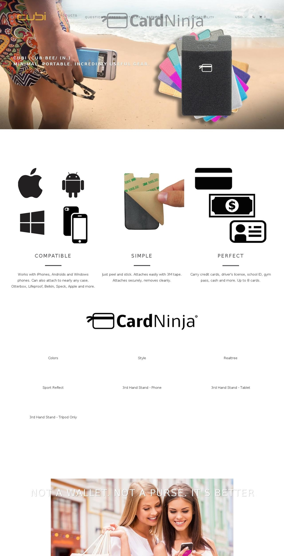 replaceyourwallet.com shopify website screenshot