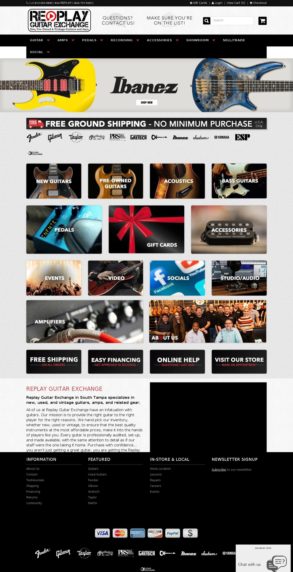 Replay v11 Shopify theme site example replaymusicx.com