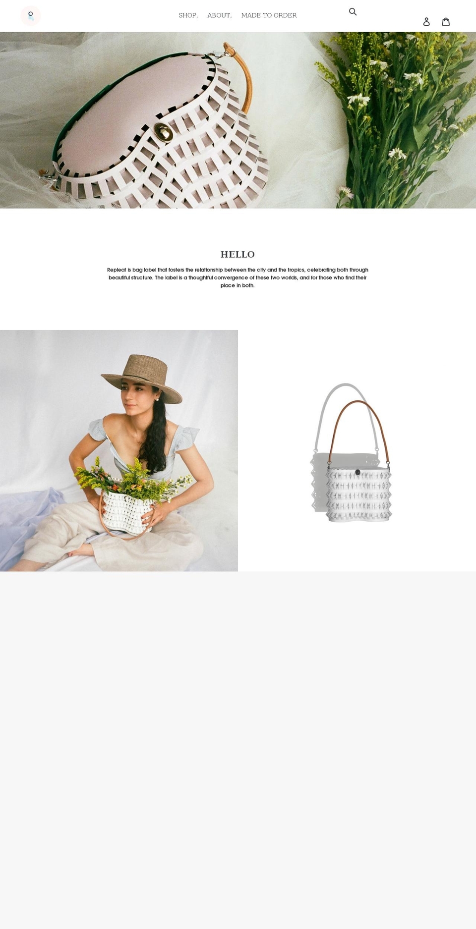 repleat.co shopify website screenshot