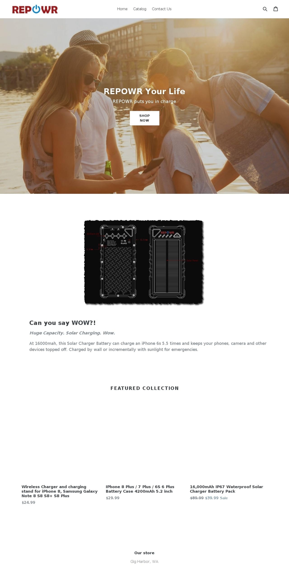 repowr.com — Shopify storefront screenshot