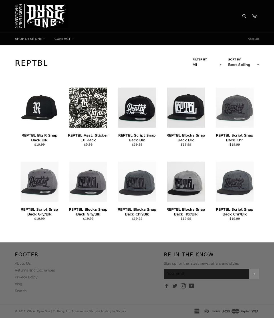 reptbl.com — Shopify storefront screenshot