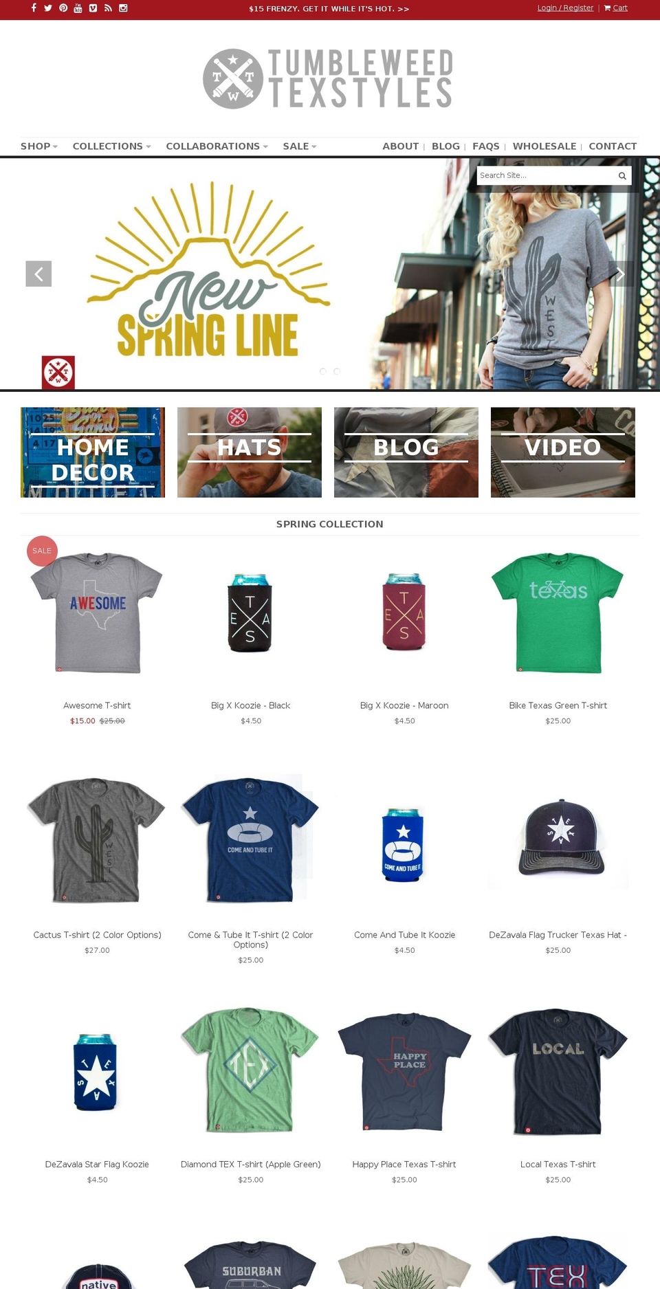 NINE15 Shopify theme site example reptwt.com