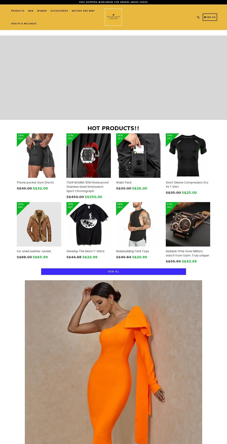 republique-trendz.com — Shopify storefront screenshot