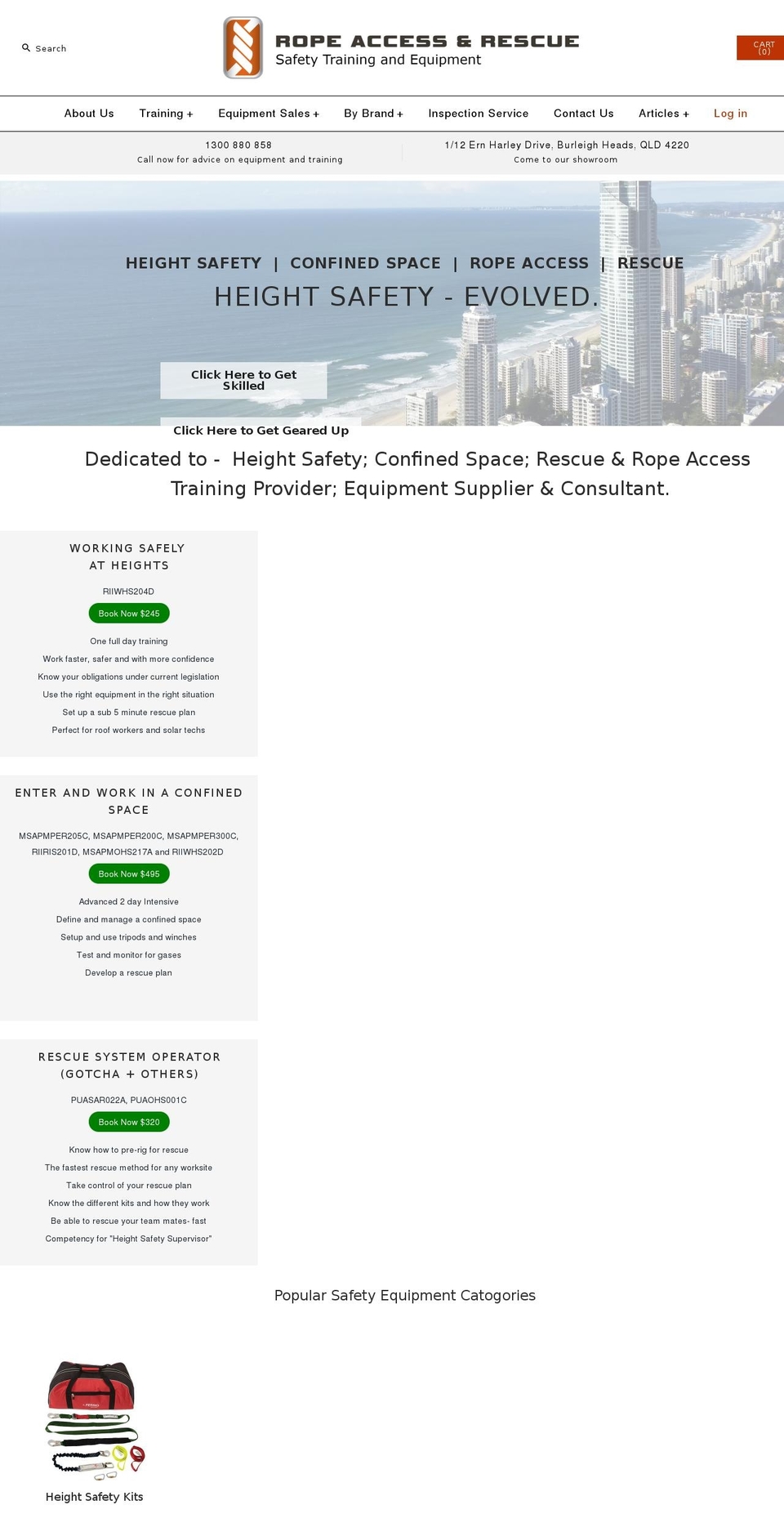 rescuekit.com.au shopify website screenshot