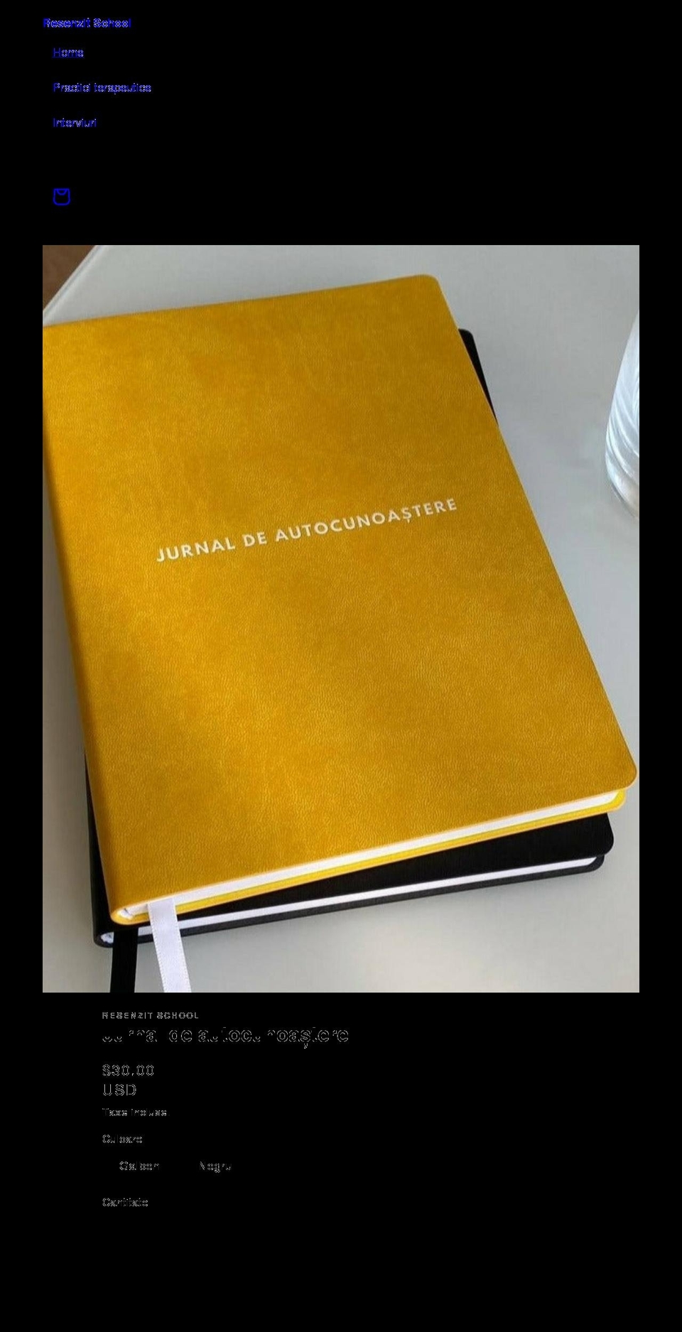 resenzitschool.com shopify website screenshot