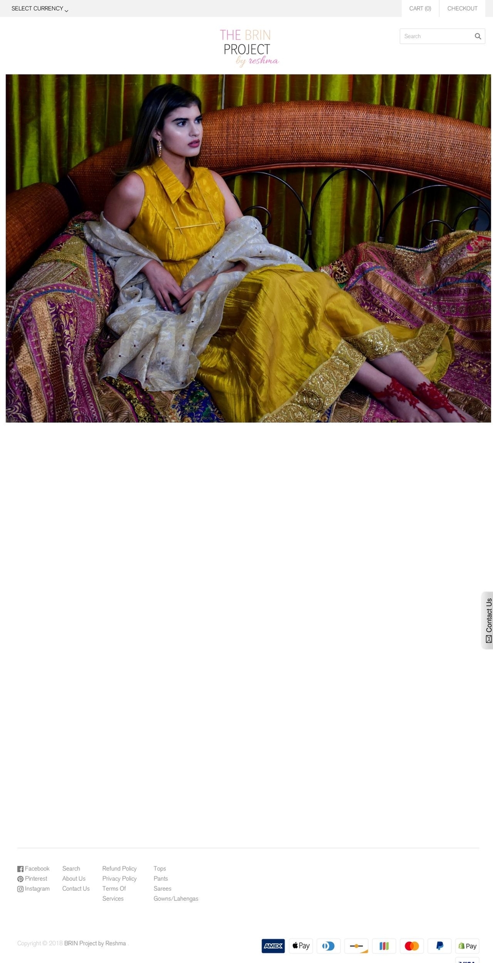 reshmas.com — Shopify storefront screenshot