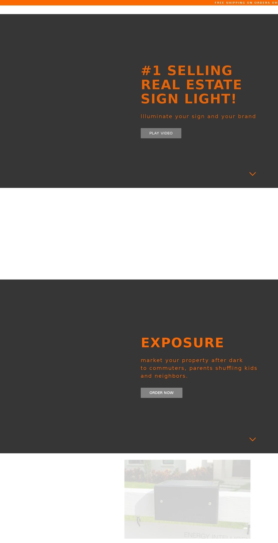 resignlight.com — Shopify storefront screenshot