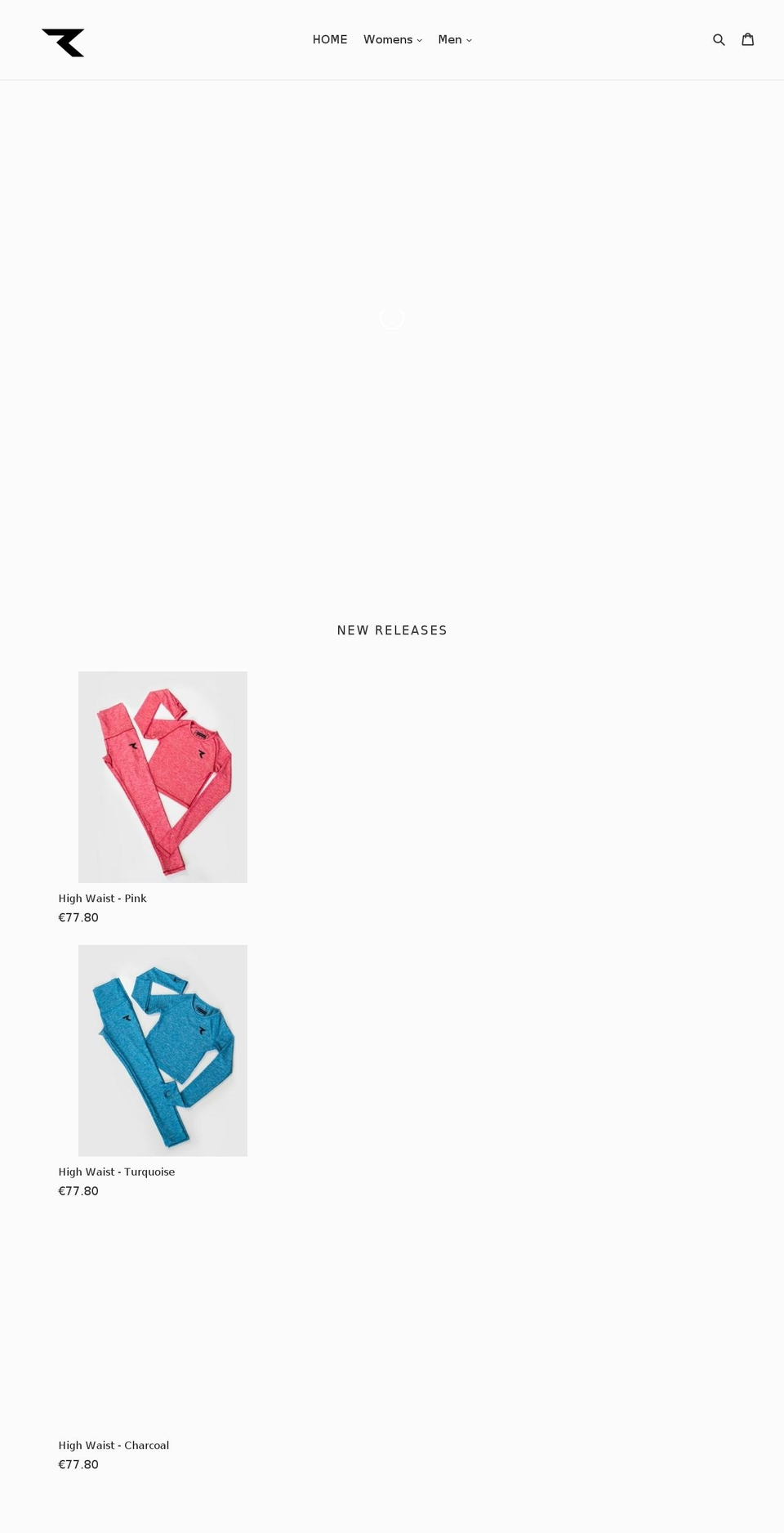 resiliencesportswear.com — Shopify storefront screenshot