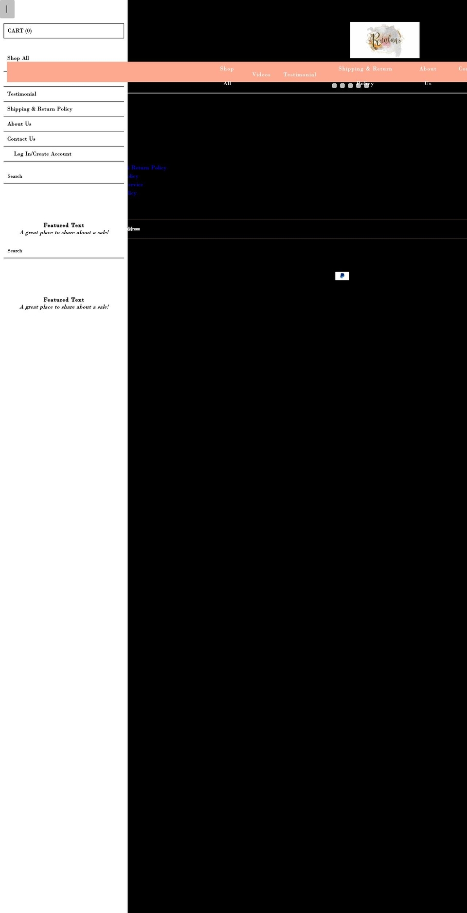 resinfans.com shopify website screenshot