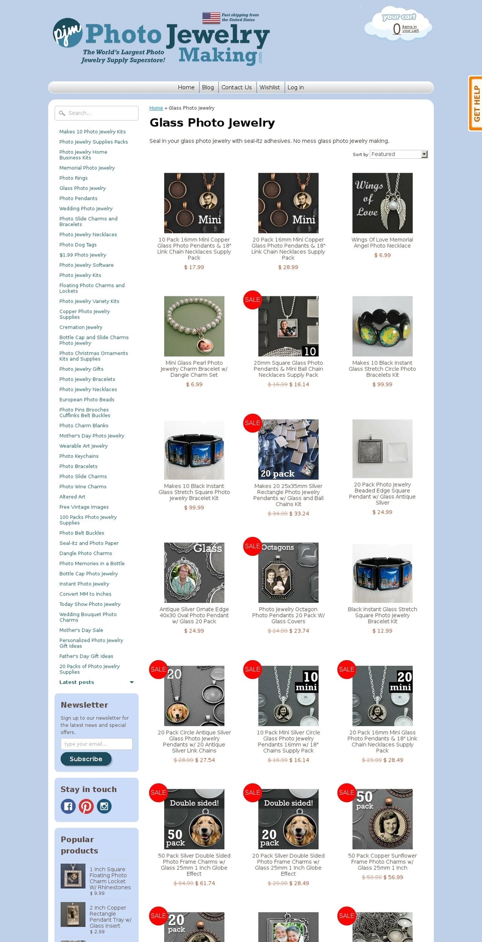 photo-crafts Shopify theme site example resinjewelrymaking.com