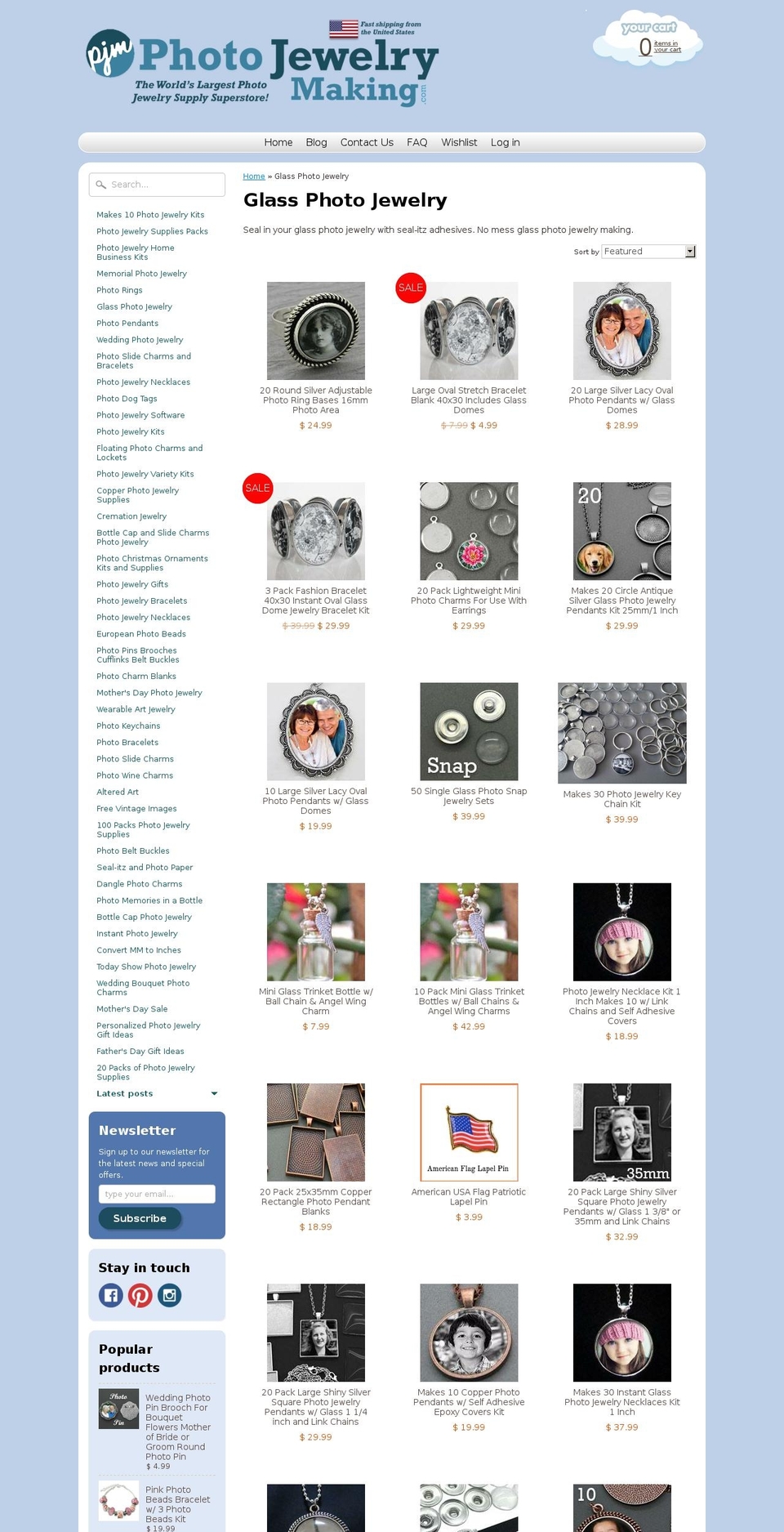 photo-crafts Shopify theme site example resinphotojewelry.com