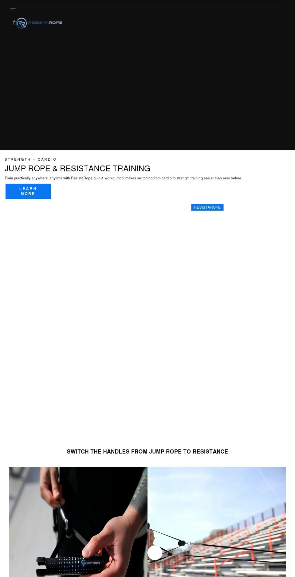 resistarope.com shopify website screenshot