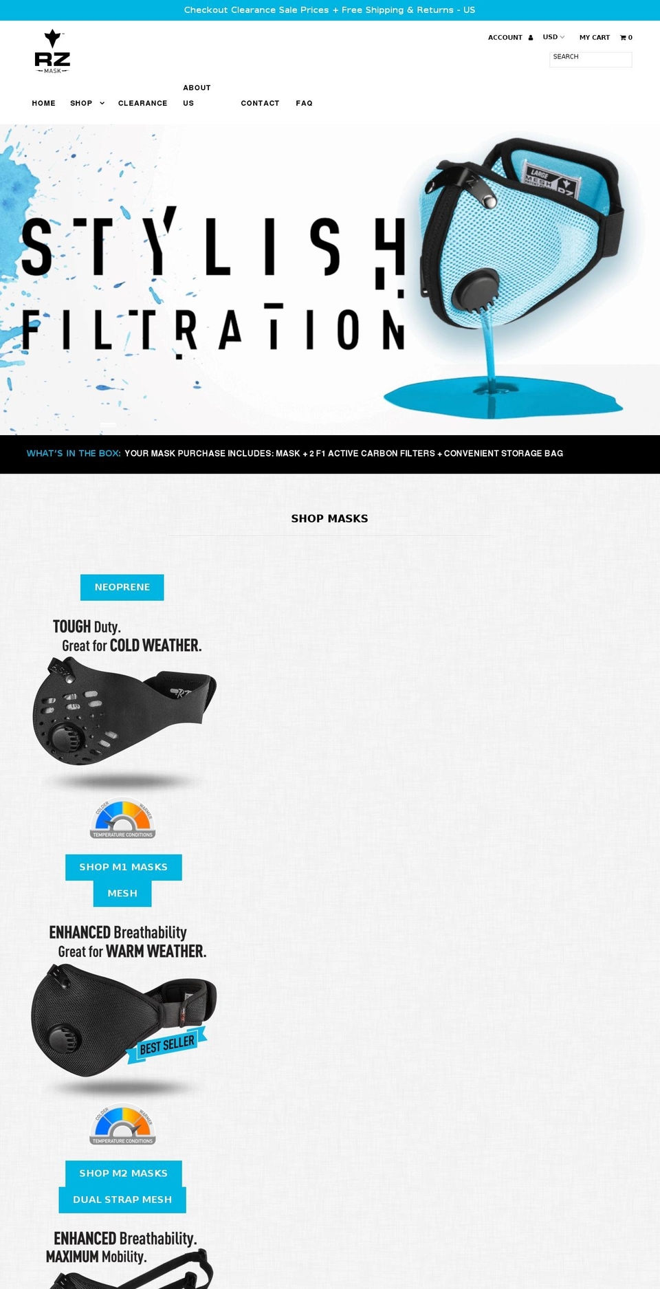resprocinqro.com — Shopify storefront screenshot