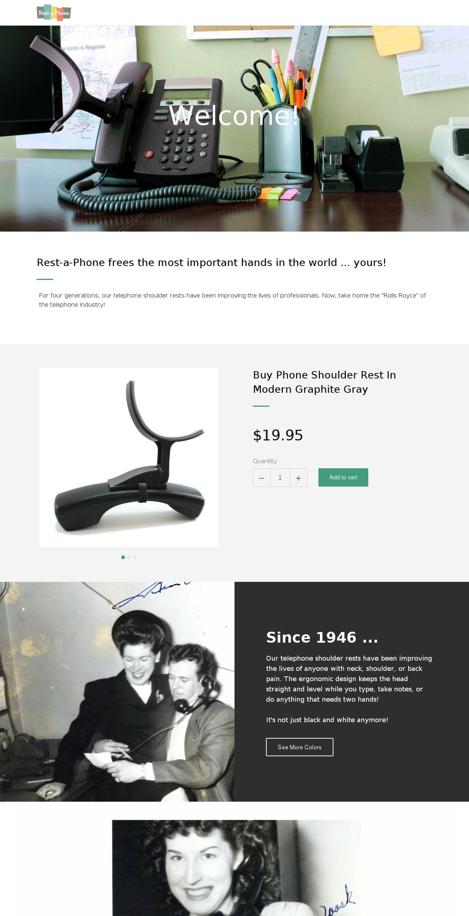 restaphone.com — Shopify storefront screenshot