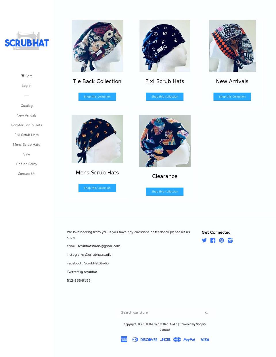 restingnurseface.com — Shopify storefront screenshot