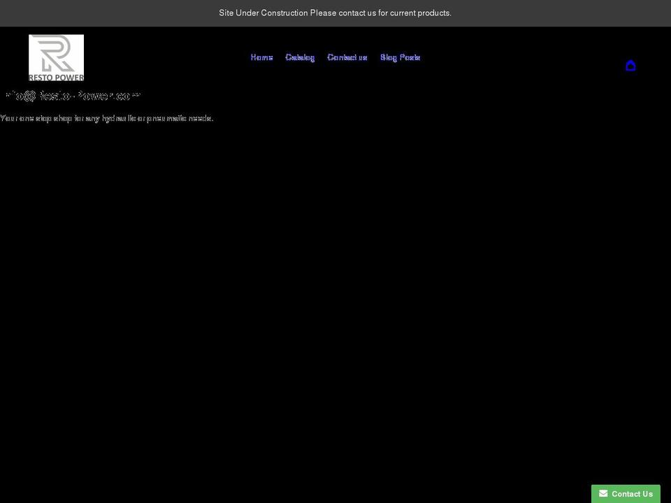 resto-power.com shopify website screenshot