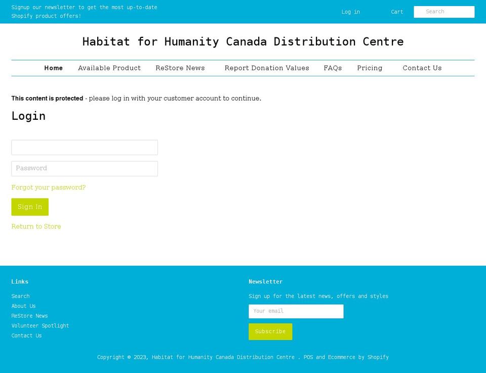 restoregik.ca shopify website screenshot