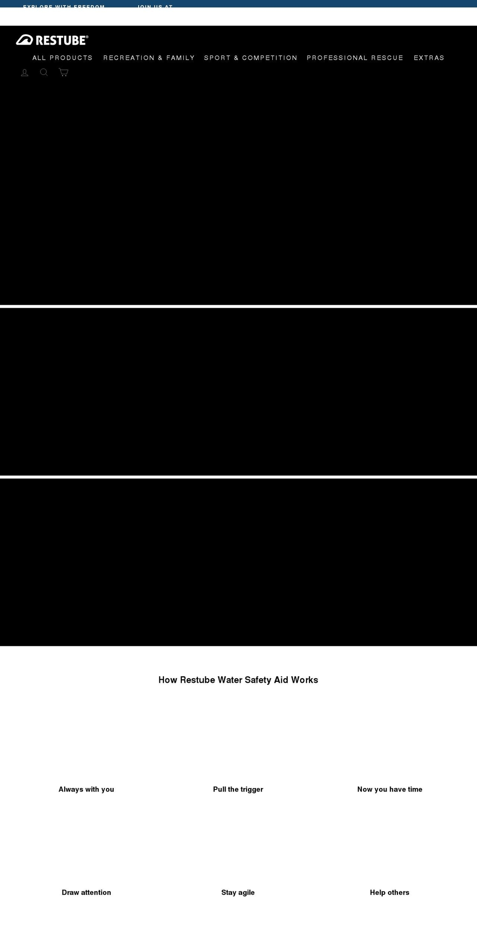 restube.co.uk shopify website screenshot