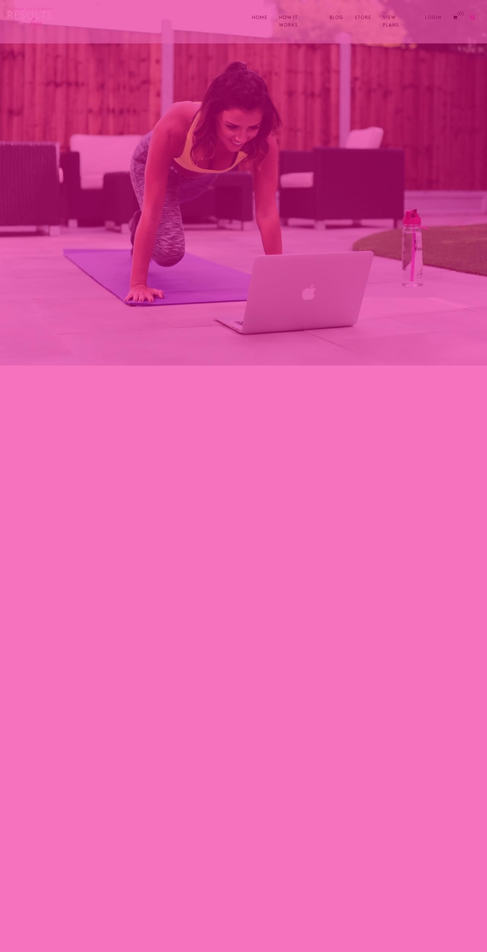 resultswithlucy.com shopify website screenshot