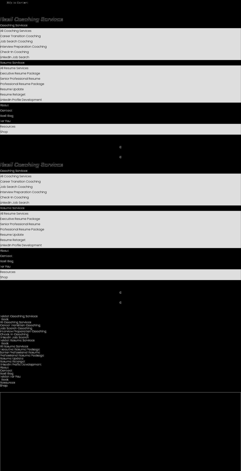 resumewonders.com shopify website screenshot