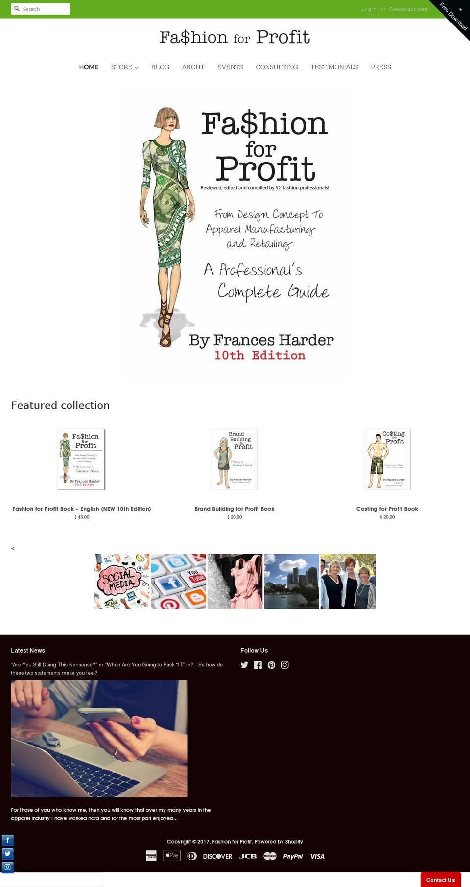 retailforprofit.com shopify website screenshot