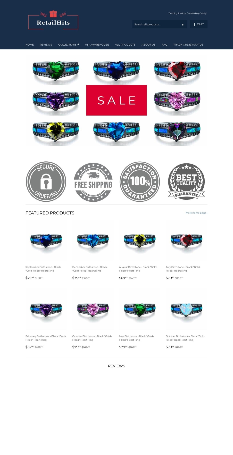 retailhits.com — Shopify storefront screenshot