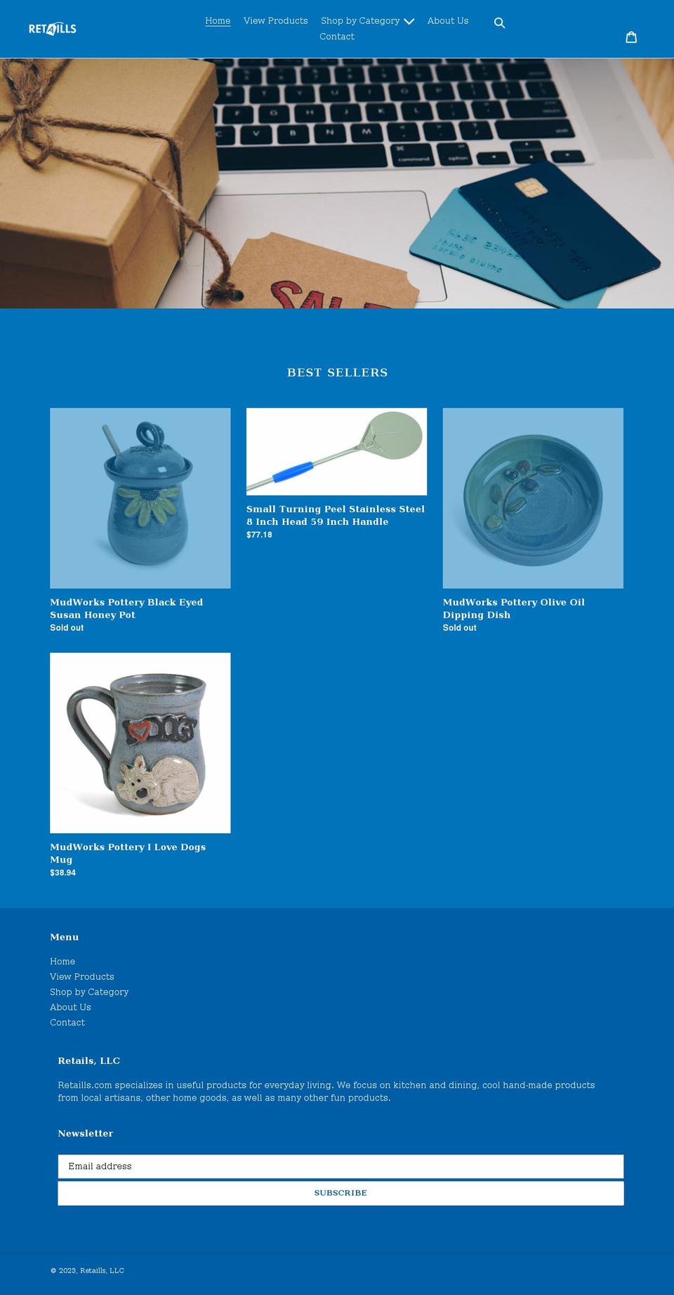 retaills.com shopify website screenshot