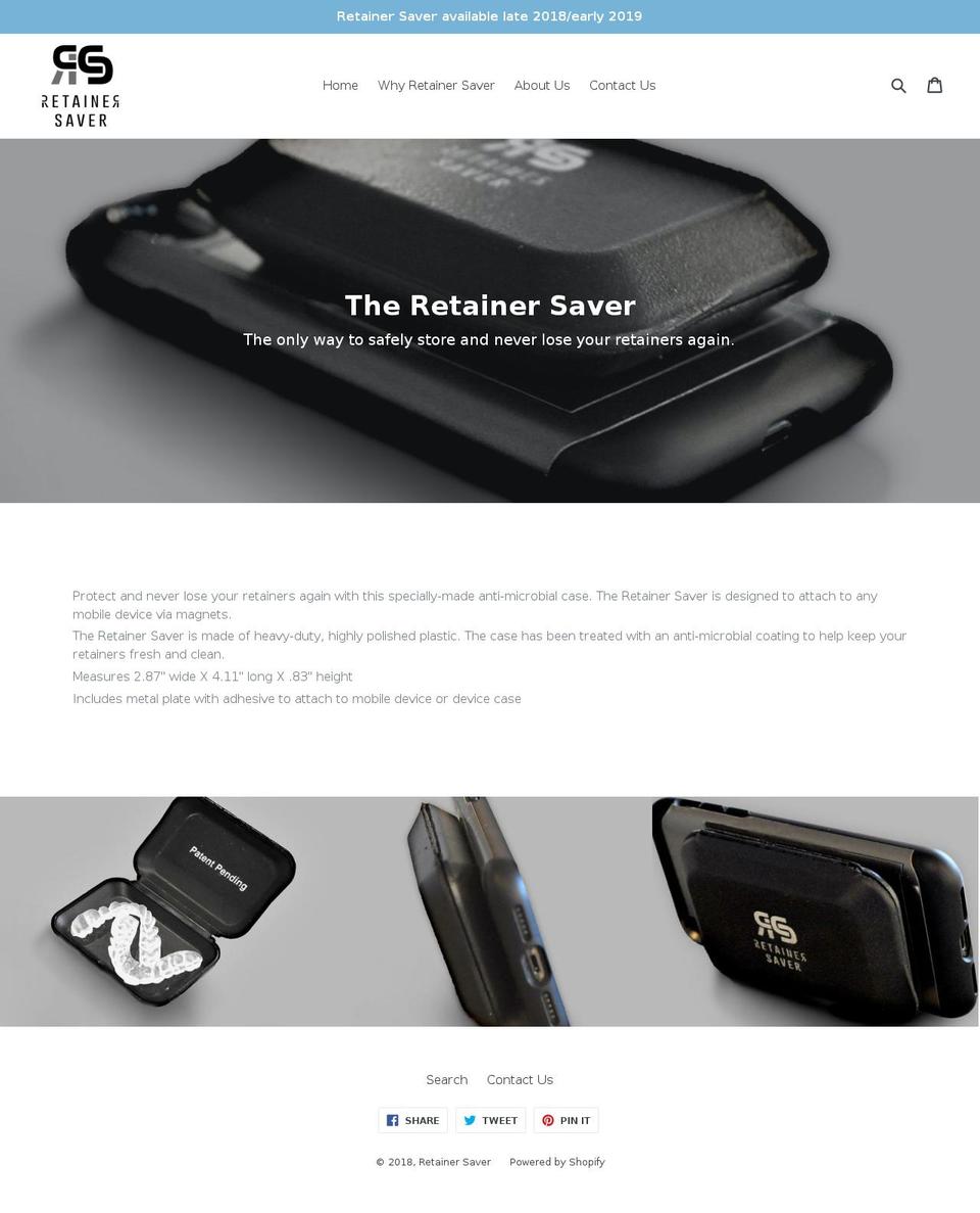 retainersaver.com — Shopify storefront screenshot