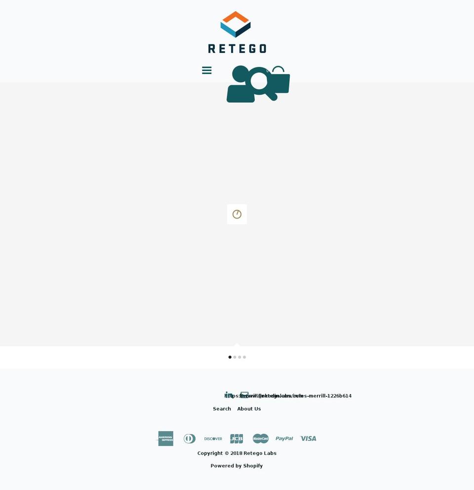 retegobiolab.org shopify website screenshot