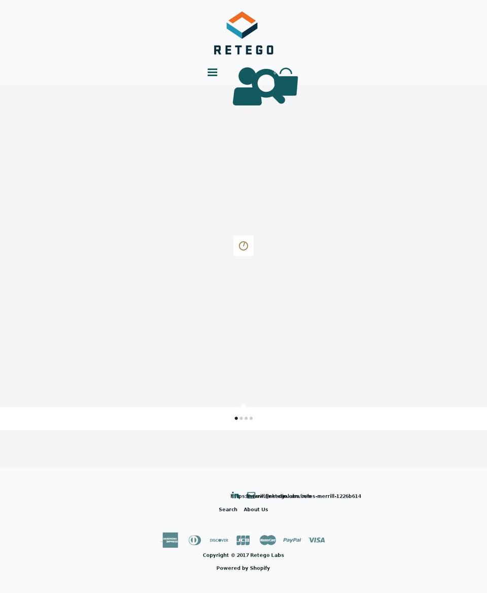 retegolab.us shopify website screenshot