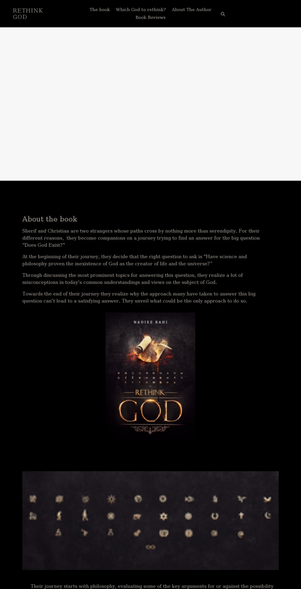 rethinkgod.net shopify website screenshot