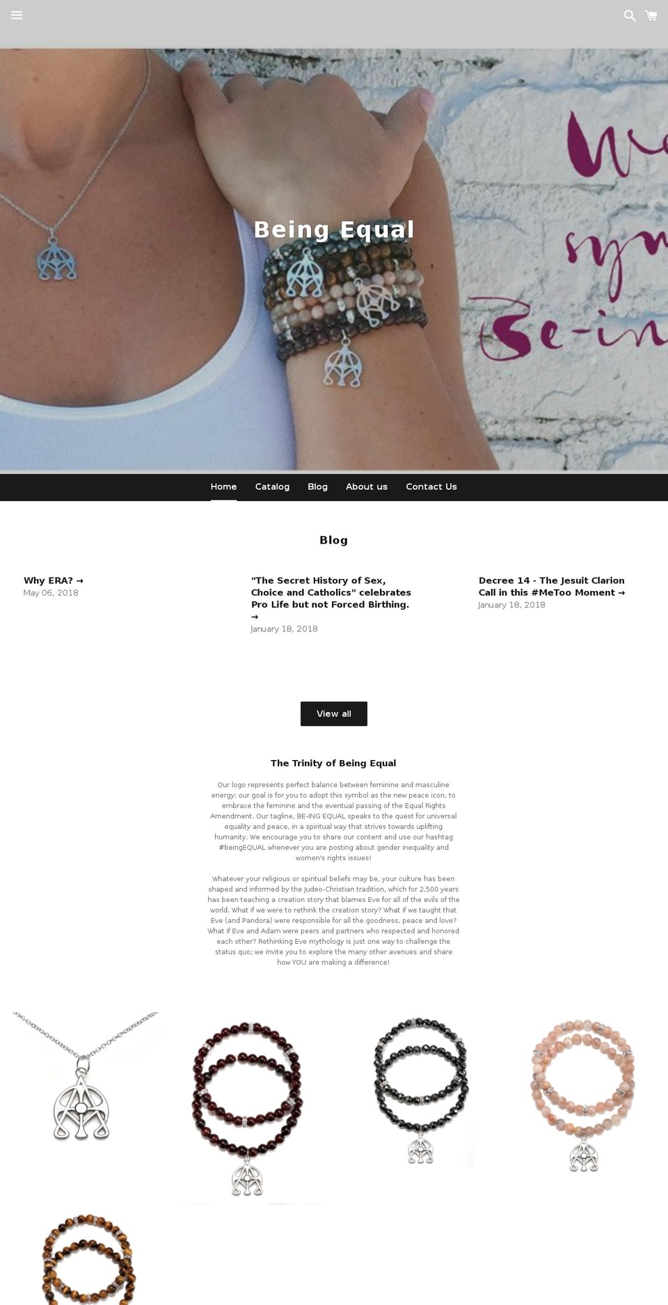 rethinkingeve.com — Shopify storefront screenshot