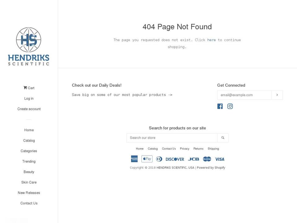 retinausa.com — Shopify storefront screenshot