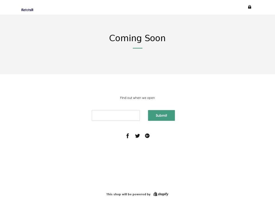 retoter.com — Shopify storefront screenshot