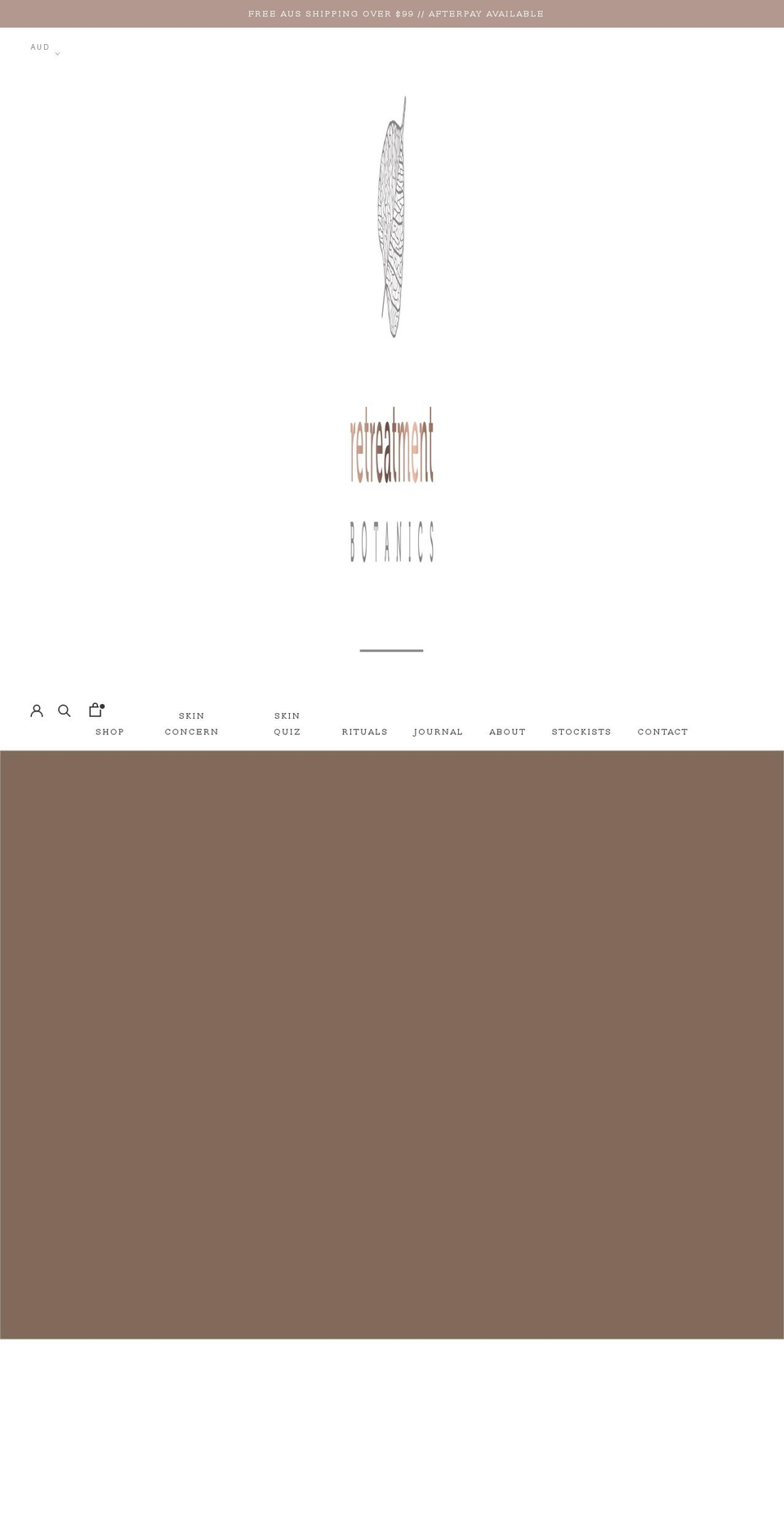 retreatmentbotanics.com — Shopify storefront screenshot
