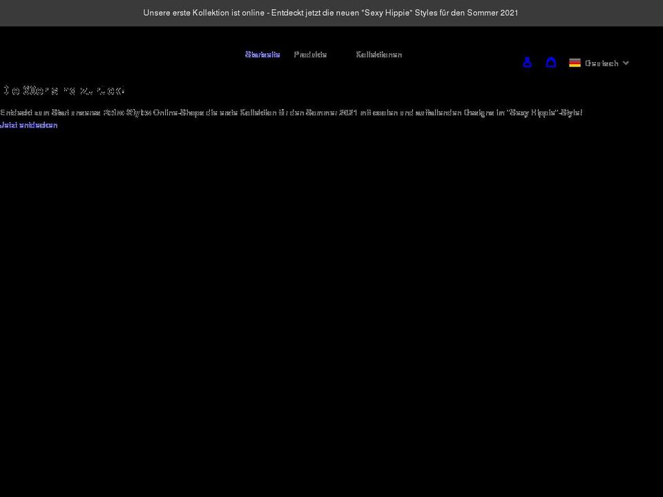 retro-styles.de shopify website screenshot