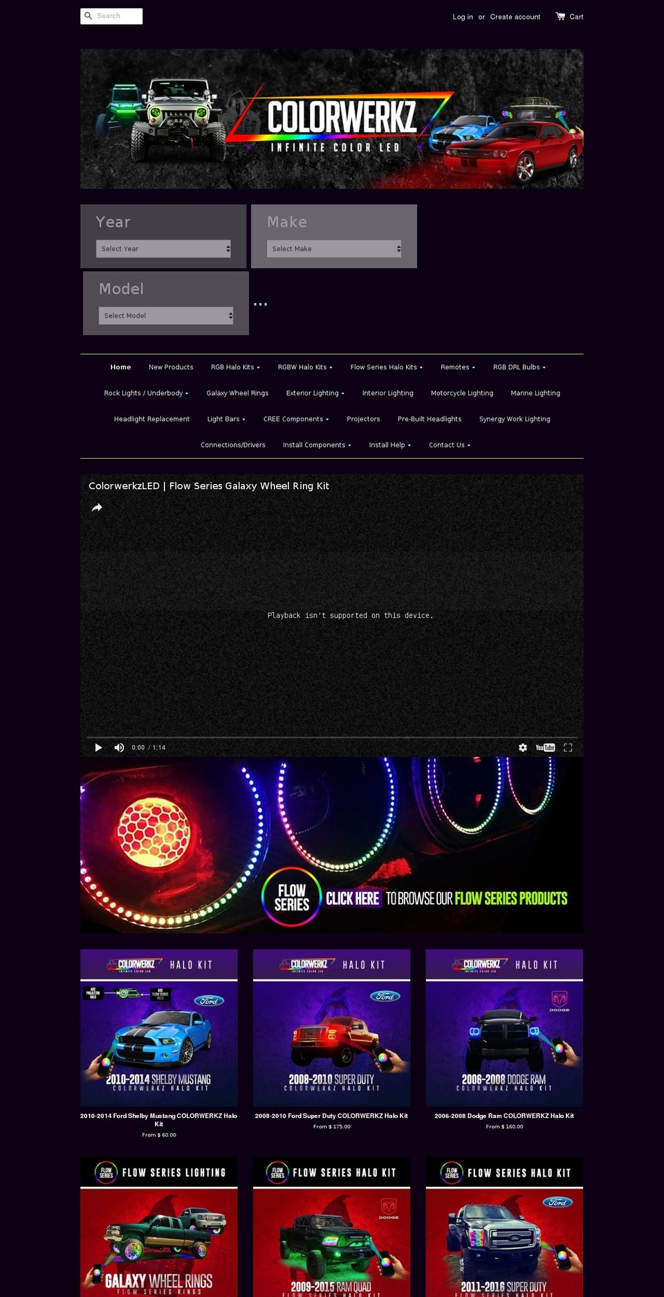 retrofitwerkz.com shopify website screenshot