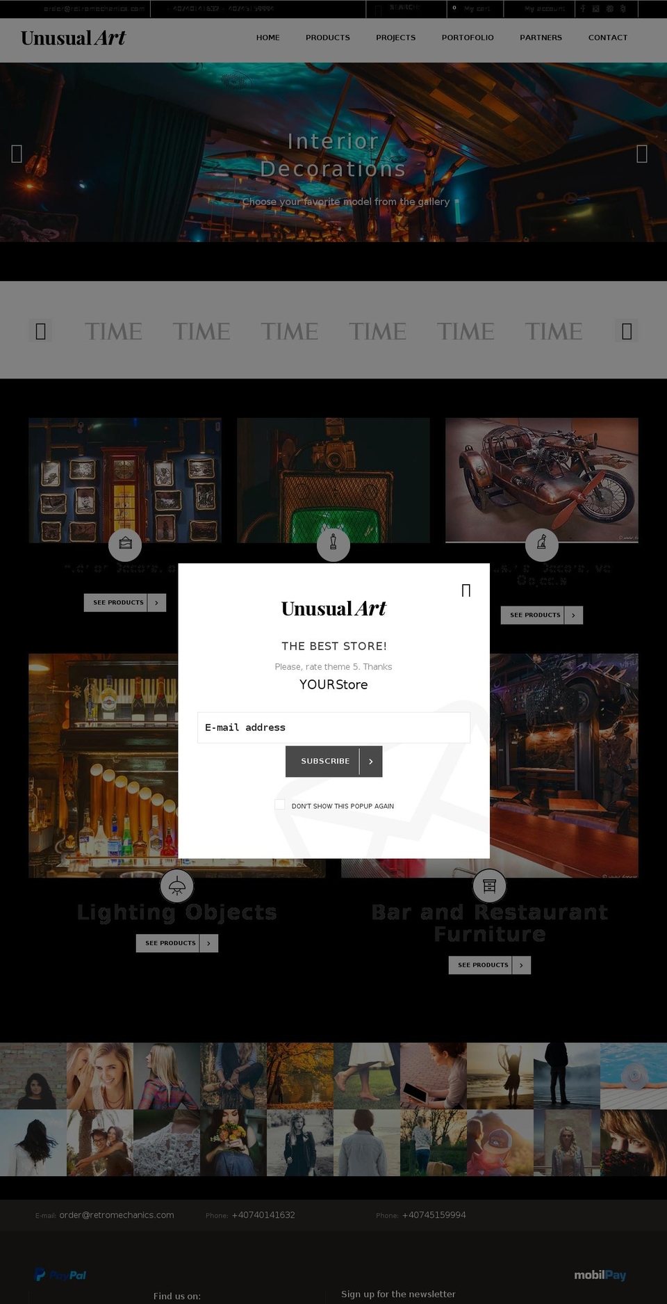 retromechanics.com — Shopify storefront screenshot