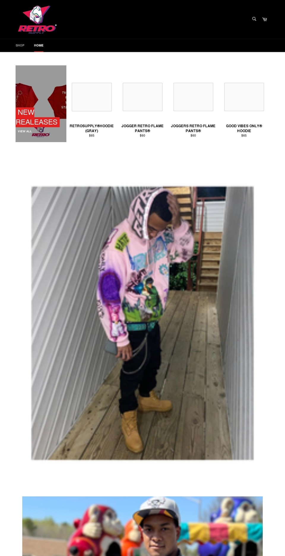 retrosupply.shop shopify website screenshot