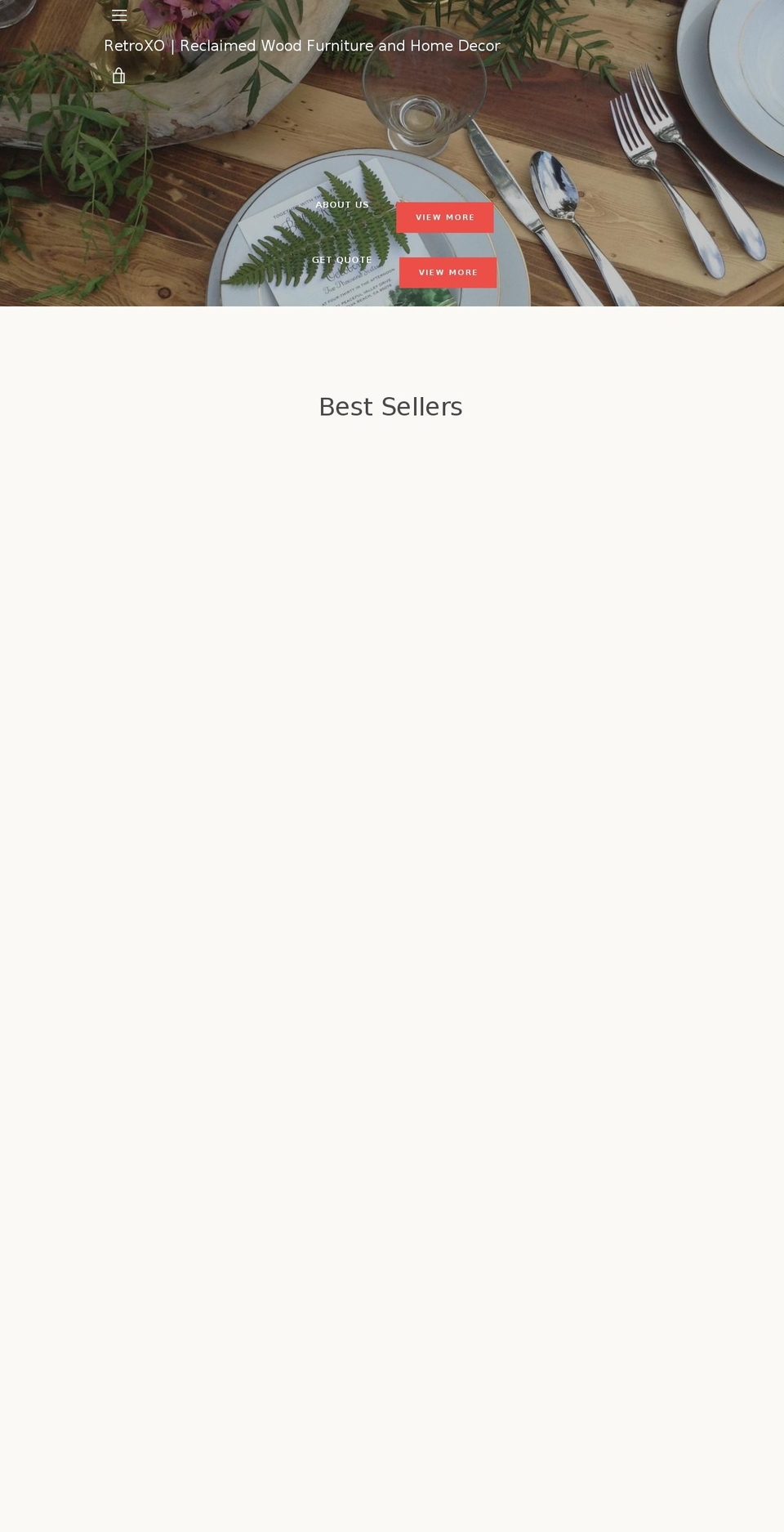 retroxo.com — Shopify storefront screenshot