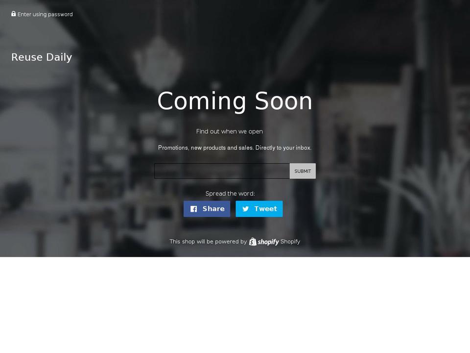 reusedaily.com — Shopify storefront screenshot