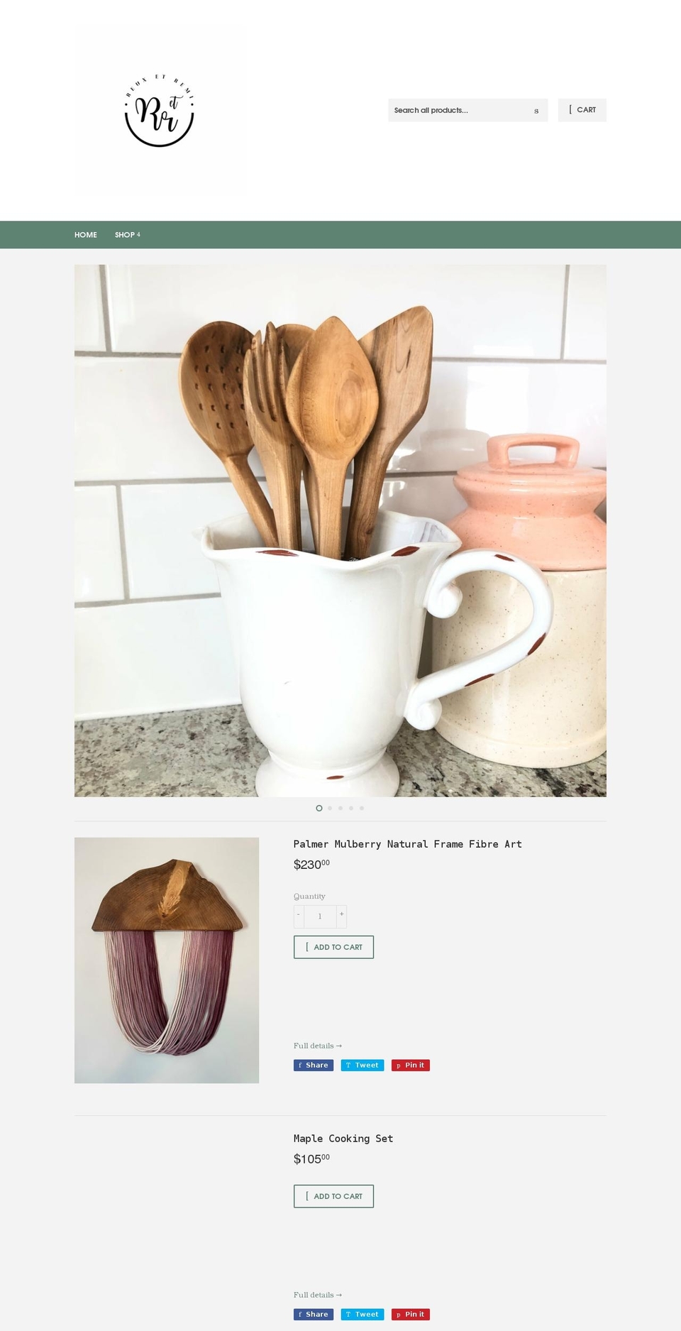 reuxetremi.com shopify website screenshot