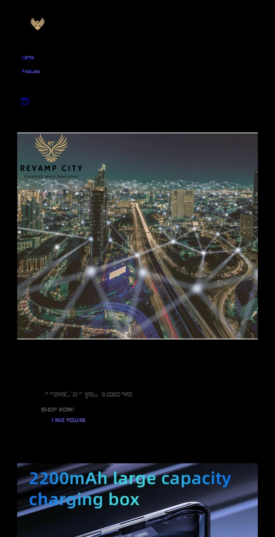 revampcity.com shopify website screenshot