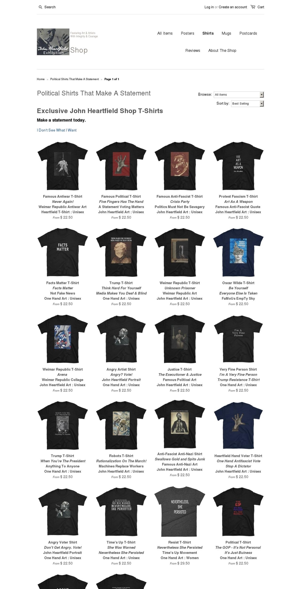 revealtees.com shopify website screenshot