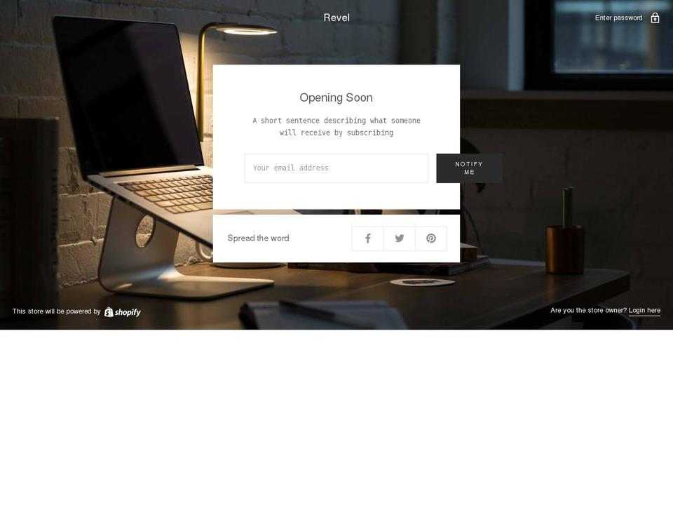 Revel Shopify theme site example revel-store.com