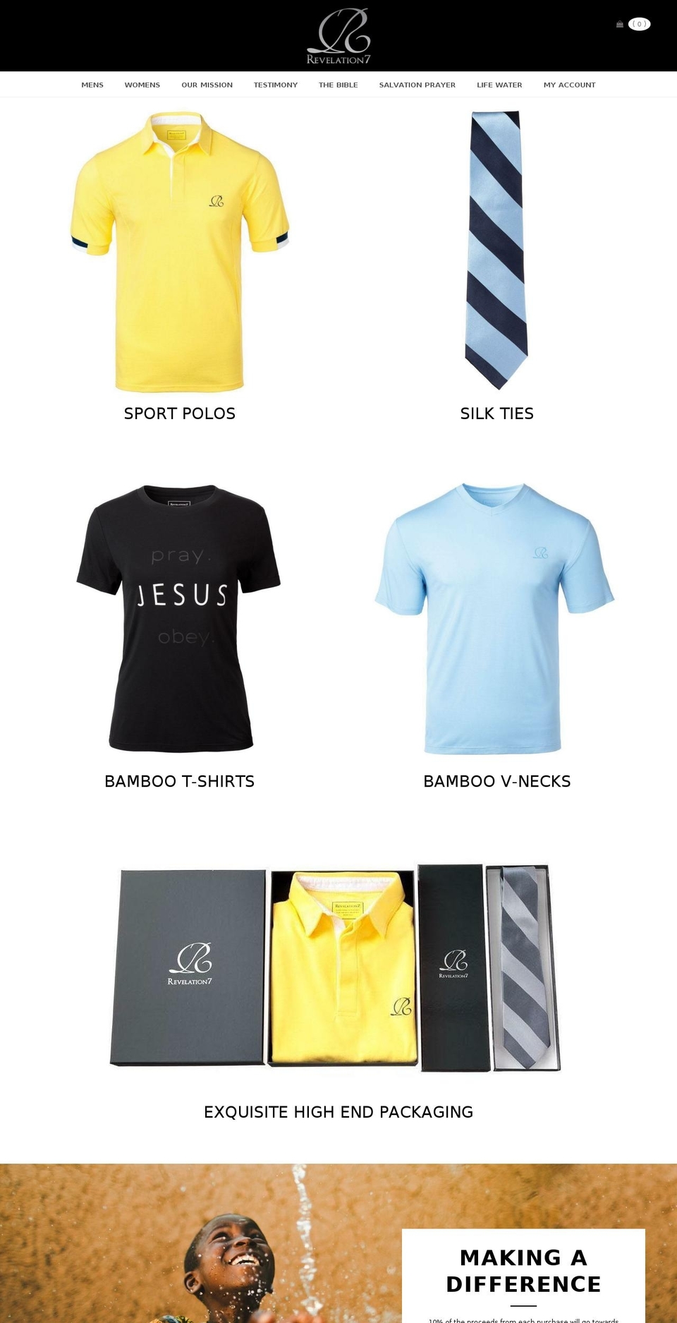 Made With ❤ By Minion Made Shopify theme site example revelation7clothing.com