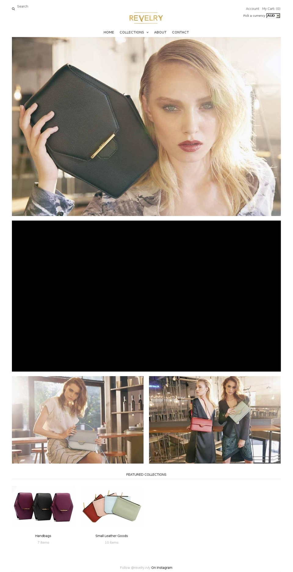 revelry-rvly.com — Shopify storefront screenshot