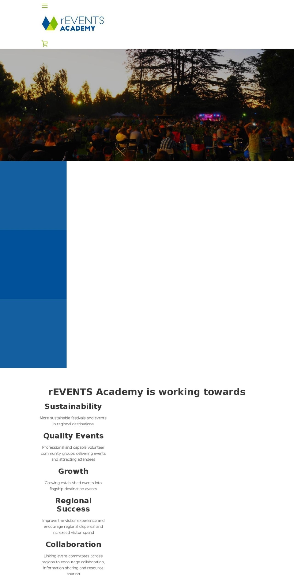 reventsacademy.com — Shopify storefront screenshot