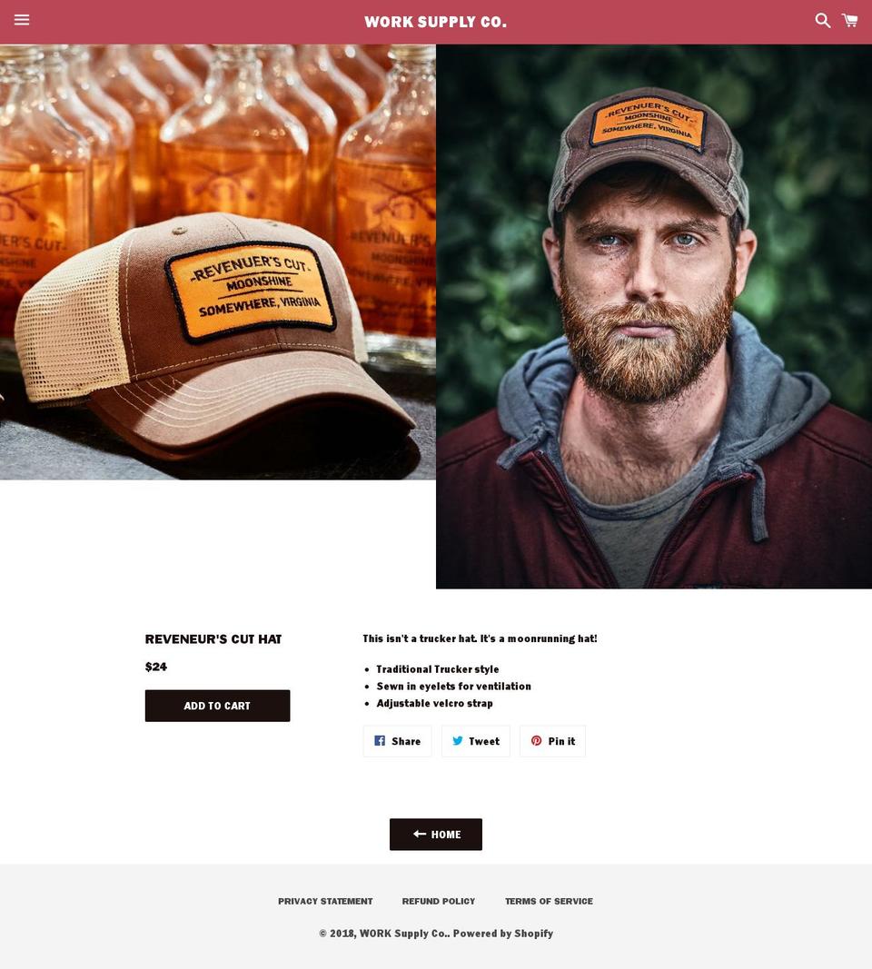revenuerscut.com — Shopify storefront screenshot