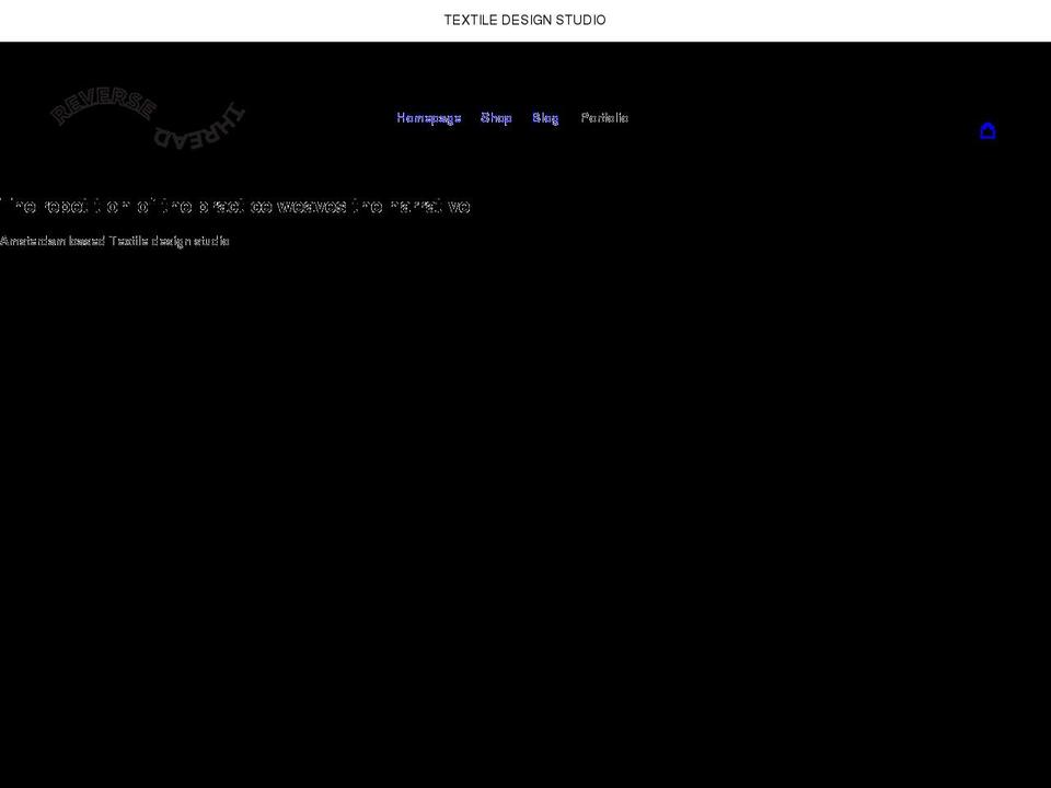 reversethread.com shopify website screenshot